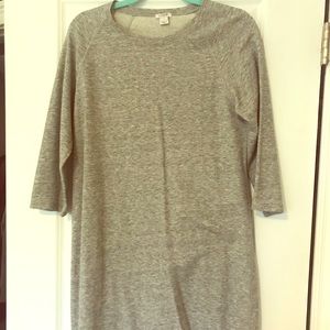 J.Crew sweatshirt dress